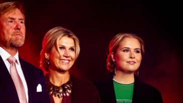 La princesse Amalia des Pays-Bas a recyclé une robe portée par sa mère et sa grand-mère