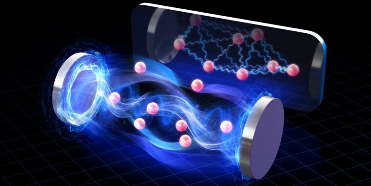 Amplifier l’émission de lumière collective avec des interactions atomiques