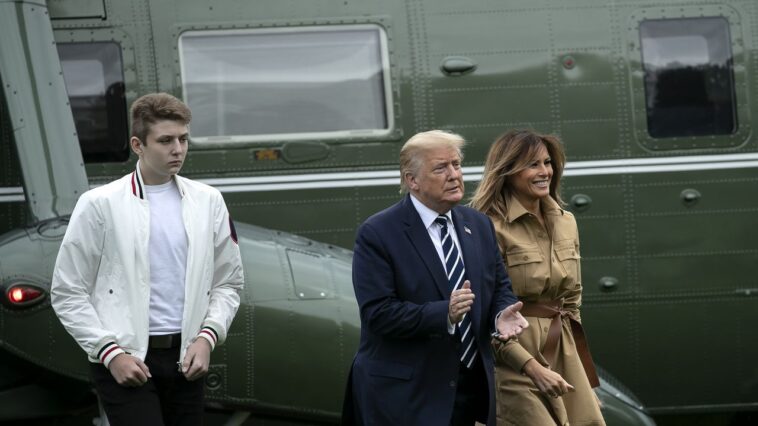 Barron Trump aurait fermé tout l'étage de Trump Tower pour une date