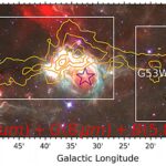 Des astronomes découvrent un système d'effondrement dominé par les extrémités et de filaments dans la région de formation d'étoiles G53