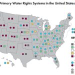 La carte met en évidence les systèmes américains de droits à l’eau et éclaire la gouvernance La carte met en évidence les systèmes américains de droits à l’eau et éclaire la gouvernance