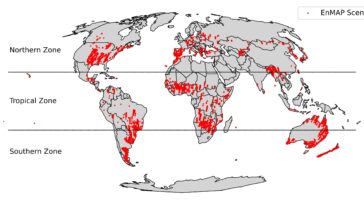 La diversité fonctionnelle des plantes varie considérablement selon les cycles saisonniers et les périodes humides et sèches, révèlent les images satellite
