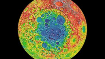 Le plus grand cratère de la Lune ne s'est pas formé comme nous le pensions