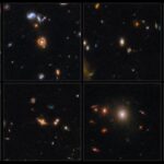 Lentilles gravitationnelles imagées par Webb lors de sa première exécution