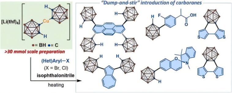 Les chimistes développent une technique de « dump-and-stir » pour une synthèse rapide et sûre du carborane
