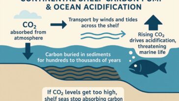 Les mers du plateau continental se révèlent être de puissants puits de carbone, mais la réduction des émissions mondiales reste essentielle