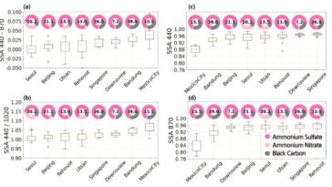 Les propriétés optiques contrastées des particules fines à Séoul et à Mexico mettent en évidence les impacts climatiques