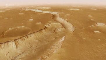 Prendre un vol sur la surface martienne avec l'orbiteur de Mars Express