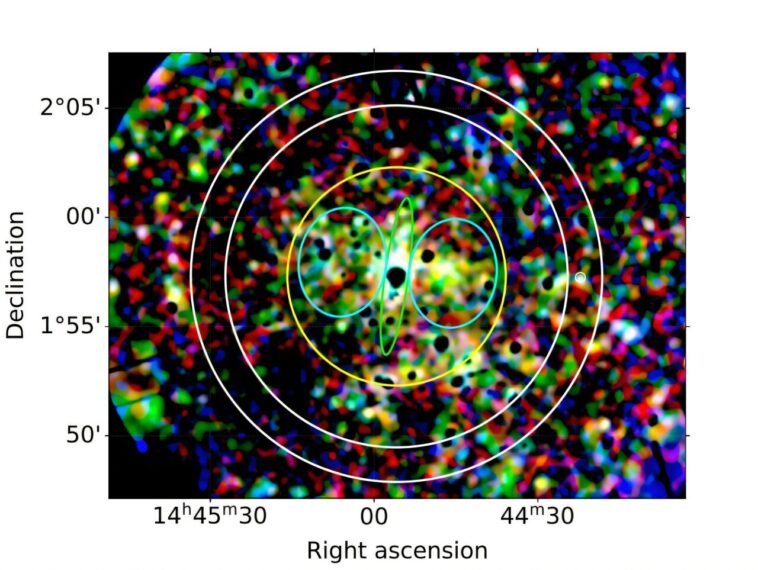 Sortie de gaz chauds détectée dans la galaxie NGC 5746