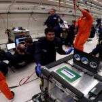 Tissu musculaire provenant d'une imprimante 3D, produit en apesanteur