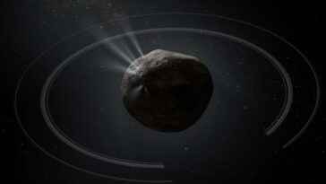 Une comète lointaine forme de nouveaux anneaux pendant que nous observons en temps réel