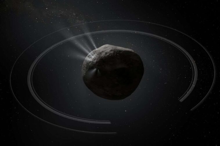 Une comète lointaine forme de nouveaux anneaux pendant que nous observons en temps réel