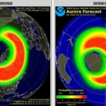 Des aurores sont probables ce soir alors qu'une série d'éruptions solaires se dirige vers la Terre