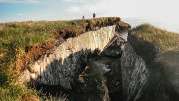 L'installation d'un laboratoire imite l'érosion de l'Arctique pour découvrir pourquoi les rivages s'effondrent