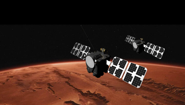 La mission ESCAPADE de la NASA vers Mars : les satellites jumeaux baptisés Blue et Gold seront lancés début novembre La mission ESCAPADE de la NASA vers Mars : les satellites jumeaux baptisés Blue et Gold seront lancés début novembre
