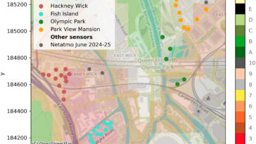 Les capteurs météorologiques commerciaux peuvent aider à identifier les points chauds de la ville