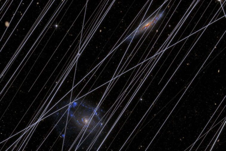 Les lancements de satellites prévus pourraient ruiner les images du télescope spatial Hubble