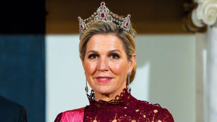 L'histoire de Máxima des Pays-Bas, Mellerio Ruby Tiara