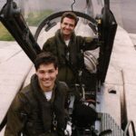 B4M34P John Peters and Adrian Nichol RAF air crew who were shot down and held prisoners in Iraq during the Gulf War
