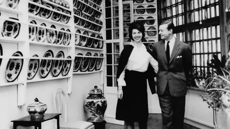 Souvenir de la princesse Désirée de Suède lors des funérailles privées de Stockholm