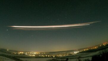 Pollution métallique provenant de la rentrée d'une fusée détectée pour la première fois