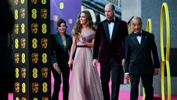 Kate Middleton et le prince William reviennent sur le tapis rouge des BAFTA 2026