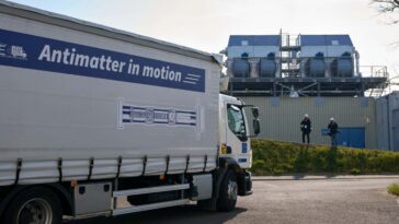 L'antimatière a été transportée par route pour la première fois