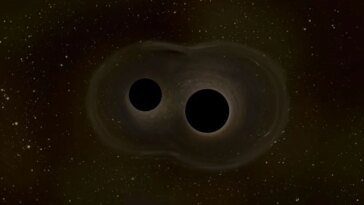 Les astronomes ont peut-être découvert une paire de trous noirs record