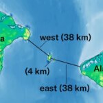 Les perspectives d’un courant océanique régulateur du climat ne sont… pas bonnes Un schéma de plusieurs barrages totalisant 80 kilomètres de long à travers le détroit de Béring, qui pourrait contribuer à renforcer l'AMOC, selon les chercheurs.