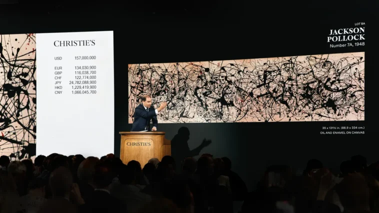Un jeu de devinettes : qui a acheté le Pollock de 181 millions de dollars lors de la vente aux enchères Christie's de 1,1 milliard de dollars ?