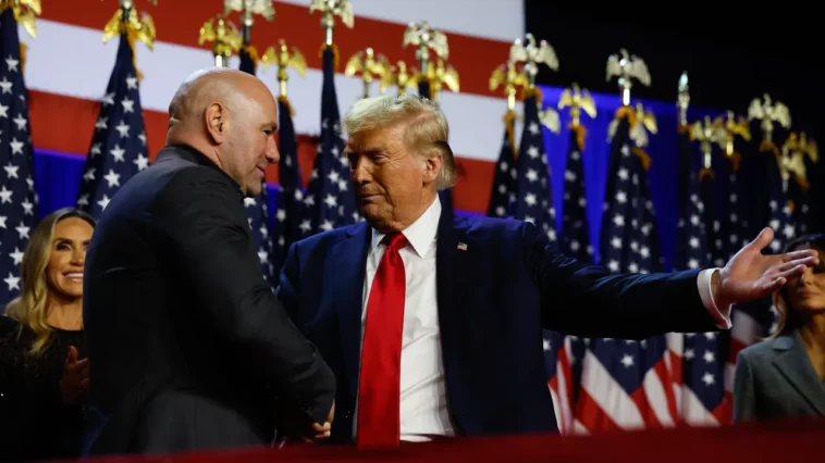 Dana White dit que Donald Trump a sauvé l'UFC. Les initiés racontent une histoire différente.