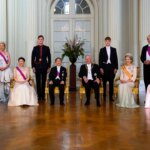 Le diadème scintillant de la princesse Eléonore, Armani Privé et bien d'autres tenues royales du banquet royal de Belgique