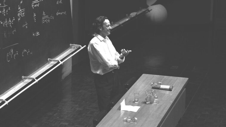 Le calcul du choix d'un repas au restaurant est révélé dans les notes de Richard Feynman Le calcul du choix d'un repas au restaurant est révélé dans les notes de Richard Feynman