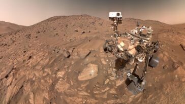 Un rover martien a découvert du carbone organique posé sur un rocher