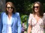 Pippa Middleton porte une réforme pour son retour à Wimbledon avec sa maman Carole Middleton