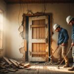 Des ouvriers abattent une cloison dans une maison de 1900 et tombent sur une pièce murée depuis un siècle Des ouvriers abattent une cloison dans une maison de 1900 et tombent sur une pièce murée depuis un siècle