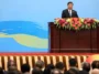 The President spoke at the opening of the Third Belt and Road Forum for International Cooperation.; cc kremlin.ru, modified, http://en.kremlin.ru/events/president/news/72528