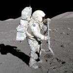 Des microbes pourraient être lyophilisés au pôle sud de la Lune