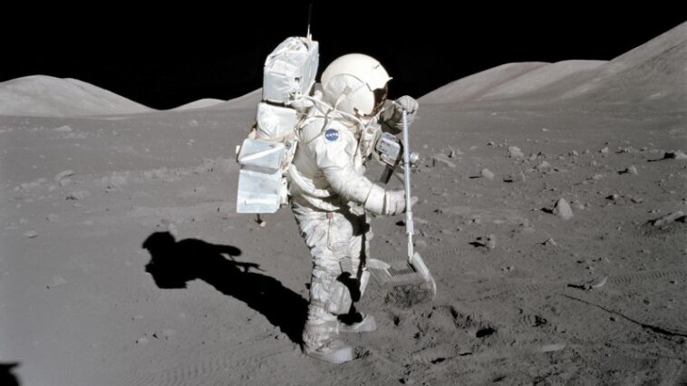 Des microbes pourraient être lyophilisés au pôle sud de la Lune