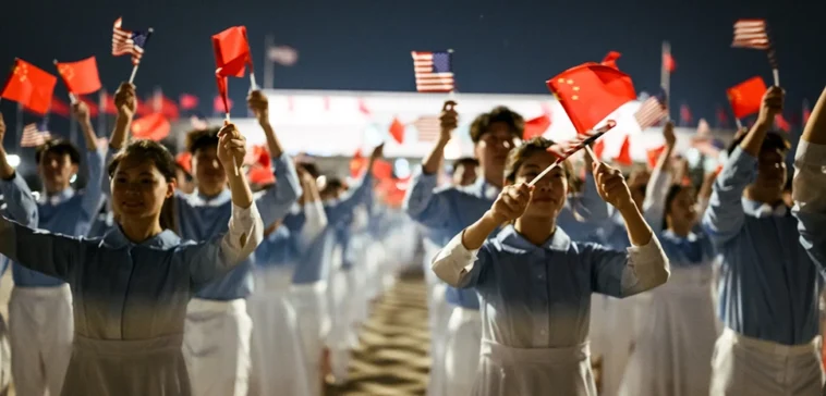 L’écologie de l’alignement de l’Indo-Pacifique : comment les États naviguent dans la concurrence des grandes puissances President Donald J. Trump participates in an arrival ceremony at Beijing International Airport , cc White House, modified, https://www.whitehouse.gov/gallery/president-donald-j-trump-participates-in-an-arrival-ceremony-at-beijing-international-airport/