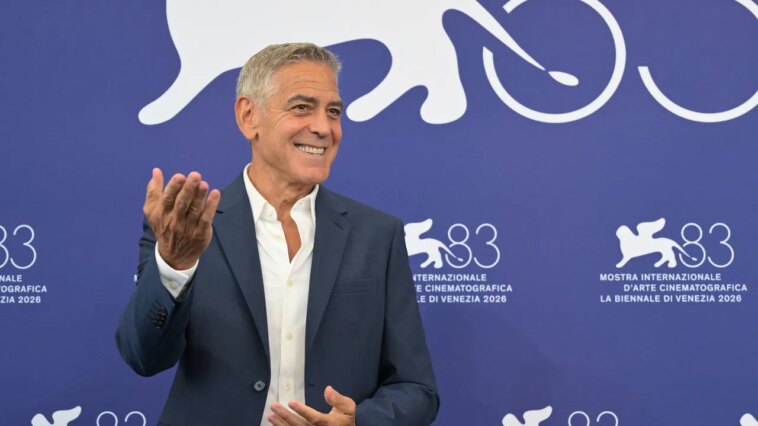 George Clooney admire la vue et affronte Trump au Festival du film de Venise 2026