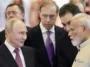 Prime Minister Narendra Modi and Russian President Vladimir Putin visit the INNOPROM exhibition on the sidelines of the 18th BRICS Summit at Bharat Mandapam, New Delhi, 11 September 2026. Photo: Press Information Bureau on behalf of the Prime Minister