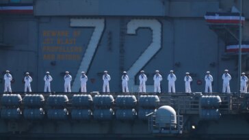321 jours passés : chaos et cigarettes alors que l'USS Abraham Lincoln accoste à San Diego