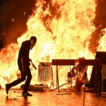 Les manifestations contre la vie chère deviennent violentes à Milan Les manifestations contre la vie chère deviennent violentes à Milan