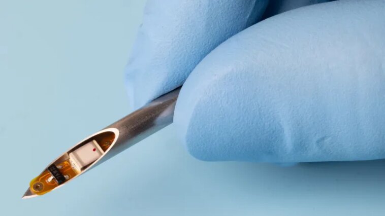 De minuscules implants peuvent utiliser le corps lui-même pour communiquer entre eux De minuscules implants peuvent utiliser le corps lui-même pour communiquer entre eux