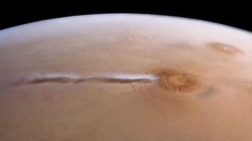 Un nuage frappant sur Mars pourrait naître d’une physique surprenante