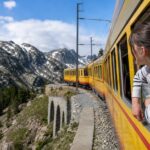 Le Train Jaune grimpe à 1 593 mètres dans les Pyrénées pour le prix dʼun billet de TER Le Train Jaune grimpe à 1 593 mètres dans les Pyrénées pour le prix dʼun billet de TER